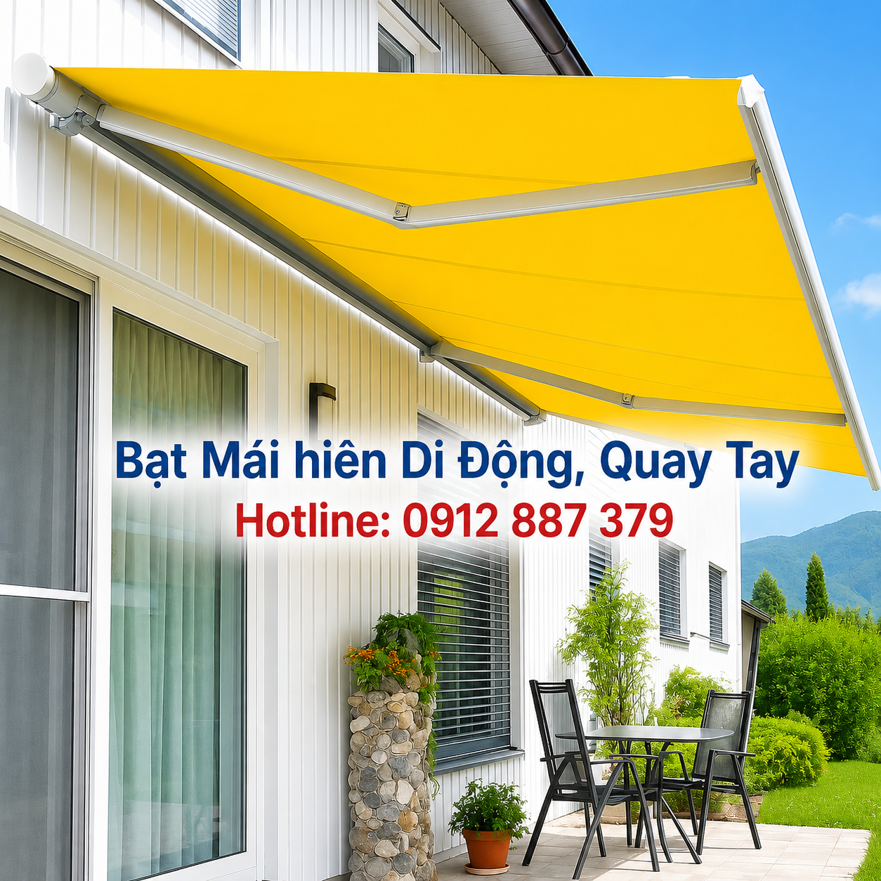 Mái Hiên Di Động Mái Hiên Quay Tay tại Buôn Hồ, Đắk Lắk