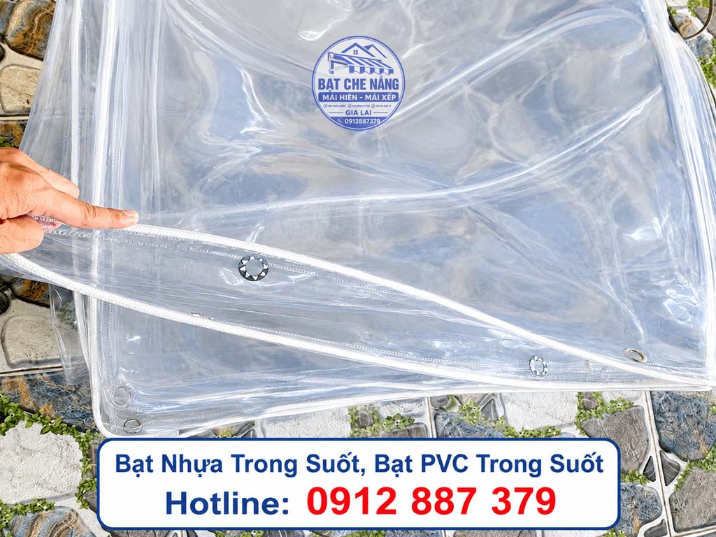 Báo Giá Bạt Trong Suốt Tại Đắk Lắk, Bạt Nhựa PVC Trong Suốt BMT