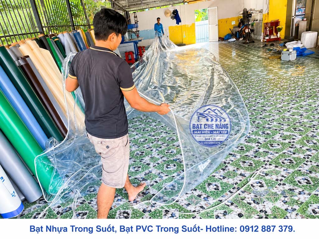 Báo Giá Bạt Trong Suốt Tại Đắk Lắk, Bạt Nhựa PVC Trong Suốt BMT