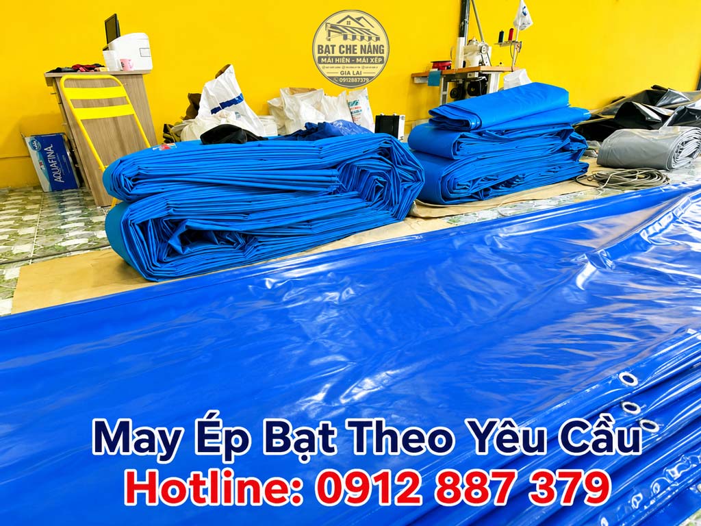 Nhận May Bạt Mái Xếp Theo Yêu Cầu tại Đắk Mil, Đắk Nông