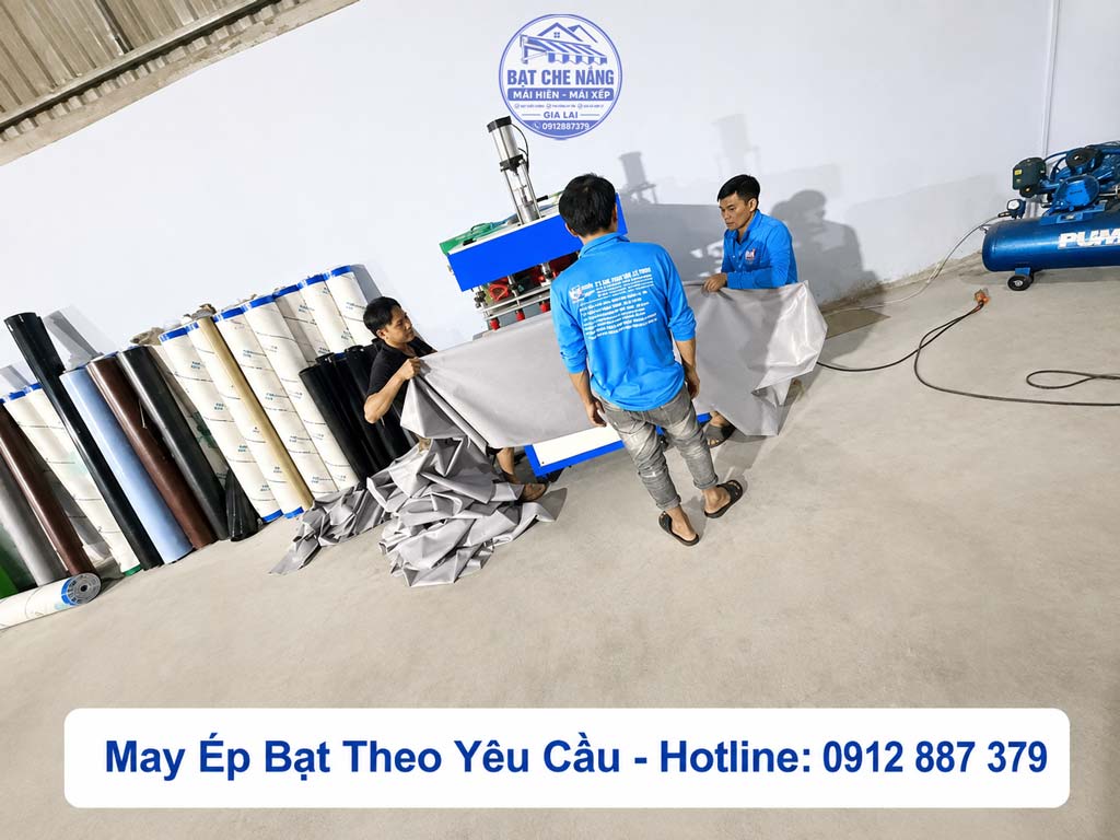 Máy Ép Bạt Giá Rẻ, Máy Ép Bạt PVC Đủ Kích Thước Tại Gia Nghĩa, Đắk Nông