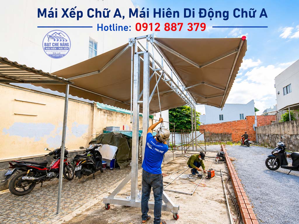 Mái Xếp Chữ A, Mái Hiên Chữ A Giá Bao Nhiêu Tại Gia Nghĩa, Đắk Nông