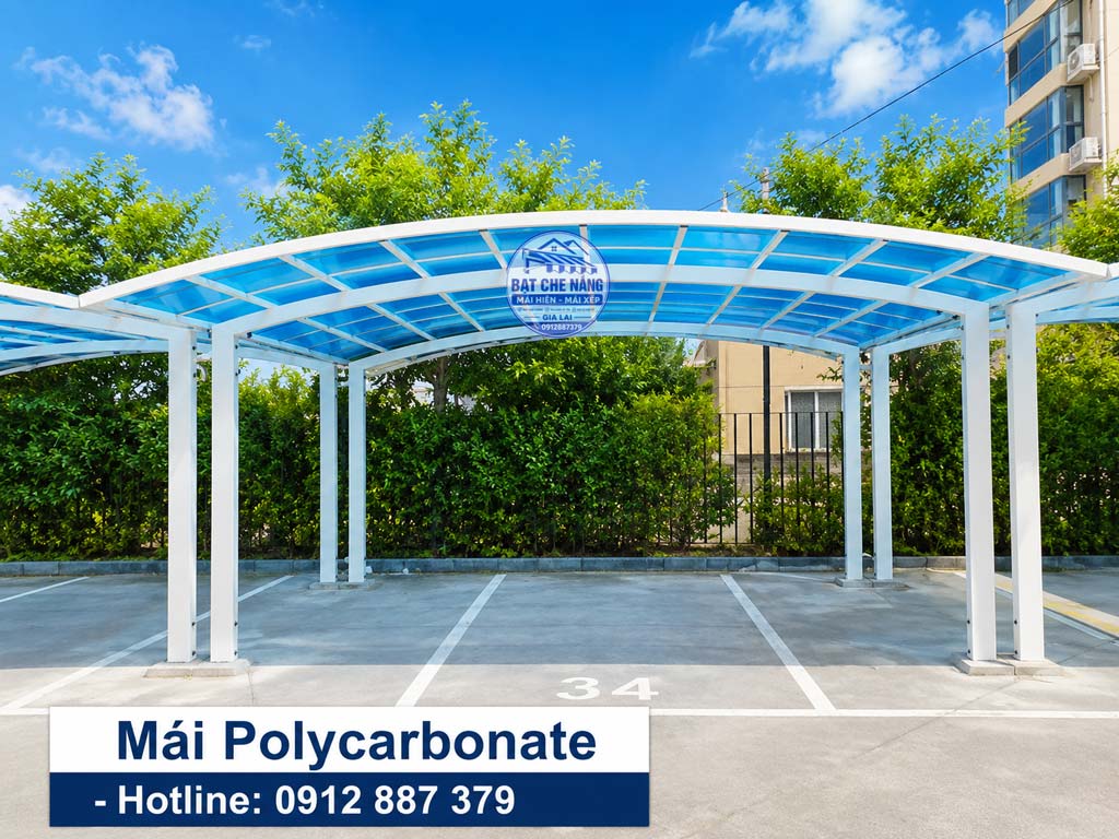 Thi Công Làm Mái Che Polycarbonate Tại Gia Nghĩa, Thay Kính Nhựa Poly Đặc tại Đắk Nông